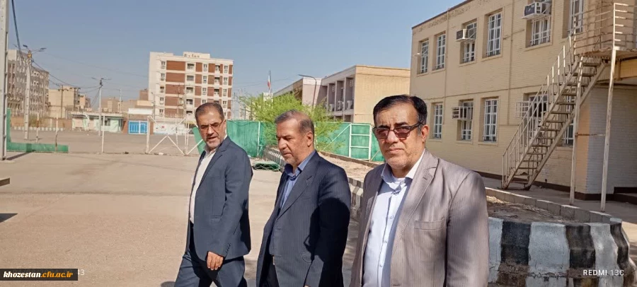 حضور معاون برنامه ریزی و توسعه منابع دانشگاه فرهنگیان در دانشگاه فرهنگیان استان خوزستان 2