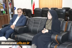 حضور معاون برنامه ریزی و توسعه منابع دانشگاه فرهنگیان در دانشگاه فرهنگیان استان خوزستان 9