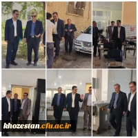 بازدید میدانی دکتر مروتی معاونت مالی دانشگاه فرهنگیان از پردیس حضرت رسول اکرم (ص) 2
