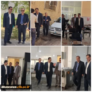 بازدید میدانی دکتر مروتی معاونت مالی دانشگاه فرهنگیان از پردیس حضرت رسول اکرم (ص)