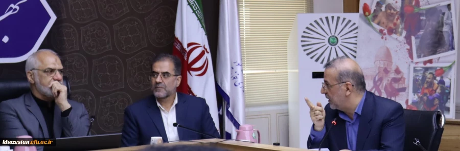 واگذاری مجتمع آموزگار به مساحت 8 هکتار جهت احداث طرح جامع دانشگاه فرهنگیان استان خوزستان/تخصیص اعتبار جهت ساخت خوابگاه متاهلین 2