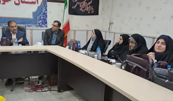 نشست  معاون برنامه ریزی و توسعه منابع دانشگاه فرهنگیان با کارکنان و اعضای هیات علمی دانشگاه فرهنگیان استان خوزستان
 3