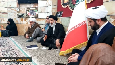 به همت دانشگاه فرهنگیان خوزستان انجام گرفت:

نشست مسئولین، ائمه جماعات و کارشناسان و مربیان فرهنگی دانشگاه فرهنگیان با امام جمعه شهر اهواز و نماینده ولی فقیه در استان خوزستان 
