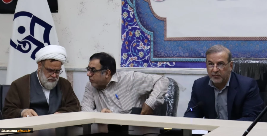 برگزاری نشست شورای فرهنگی استان با محوریت  هماهنگی های لازم جهت برپایی موکب امام الحسین (ع) دانشگاه فرهنگیان در مرز چذابه 2