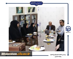 معارفه سرپرست معاون آموزشی پردیس حضرت فاطمه الزهرا(س) اهواز