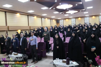 آیین دانش آموختگی دانشجومعلمان ورودی ۹۹ پردیس حضرت فاطمه الزهرا(س) با حضور مدیر کل آموزش و پرورش خوزستان