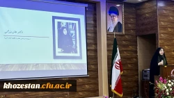 آیین دانش آموختگی دانشجومعلمان ورودی ۹۹ پردیس حضرت فاطمه الزهرا(س) با حضور مدیر کل آموزش و پرورش خوزستان