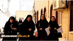 آیین دانش آموختگی دانشجومعلمان ورودی ۹۹ پردیس حضرت فاطمه الزهرا(س) با حضور مدیر کل آموزش و پرورش خوزستان