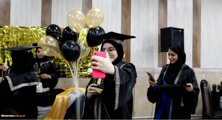آیین دانش آموختگی دانشجومعلمان ورودی ۹۹ پردیس حضرت فاطمه الزهرا(س) با حضور مدیر کل آموزش و پرورش خوزستان