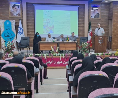 به مناسبت هفته دفاع مقدس در دانشگاه فرهنگیان برگزار گردید:

همایش موقعیت ژئوپلیتیک ایران و نقش ان در دفاع مقدس