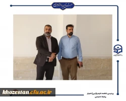 بازدید مدیر کل نوسازی مدارس استان خوزستان از پروژه های در حال تکمیل پردیس حضرت فاطمه الزهرا(س) اهواز