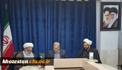 امضای تفاهم نامه ی فی مابین دانشگاه فرهنگیان و دفتر تبلیغات اسلامی خوزستان 3