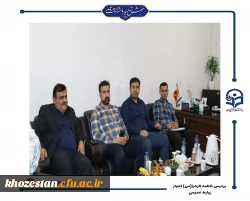 بازدید معاونت فنی اداره کل نوسازی مدارس از پروژه ساختمان اداری-آموزشی پردیس حضرت فاطمه الزهرا(س) اهواز