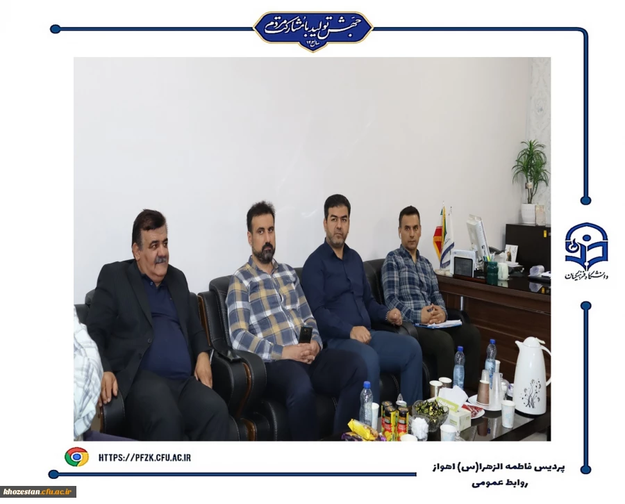 بازدید معاونت فنی اداره کل نوسازی مدارس از پروژه ساختمان اداری-آموزشی پردیس حضرت فاطمه الزهرا(س) اهواز