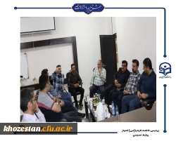 بازدید معاونت فنی اداره کل نوسازی مدارس از پروژه ساختمان اداری-آموزشی پردیس حضرت فاطمه الزهرا(س) اهواز