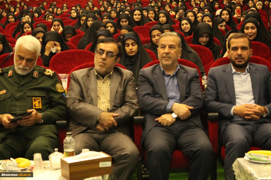 برگزاری آیین استقبال از نو دانشجو معلمان پردیس فاطمه الزهرا (س) اهواز