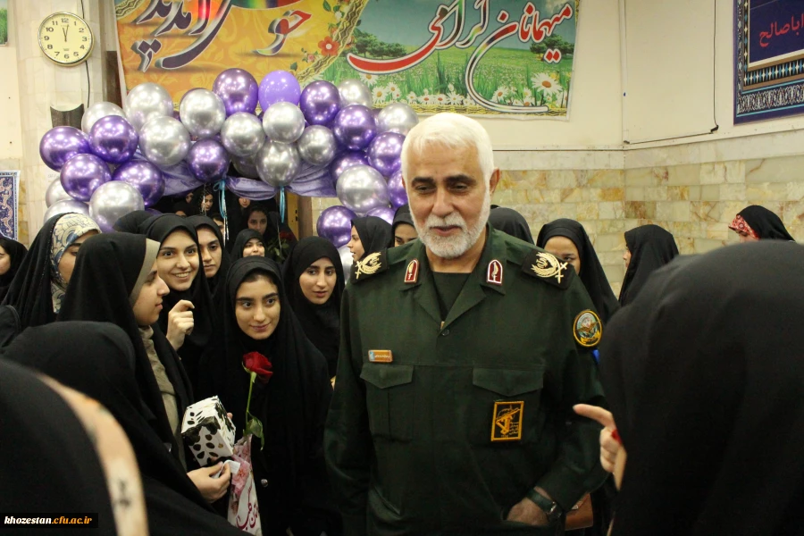 برگزاری آیین استقبال از نو دانشجو معلمان پردیس فاطمه الزهرا (س) اهواز