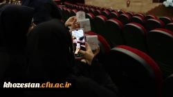 برگزاری آیین استقبال از نو دانشجو معلمان پردیس فاطمه الزهرا (س) اهواز