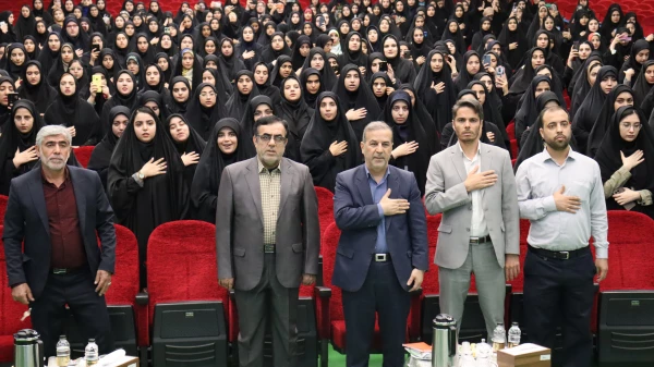 برگزاری آیین استقبال از نو دانشجو معلمان پردیس فاطمه الزهرا (س) اهواز