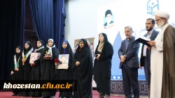 برگزاری آیین استقبال از نو دانشجو معلمان پردیس فاطمه الزهرا (س) اهواز