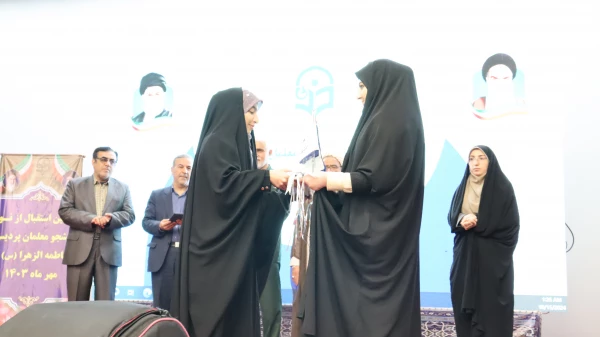 برگزاری آیین استقبال از نو دانشجو معلمان پردیس فاطمه الزهرا (س) اهواز