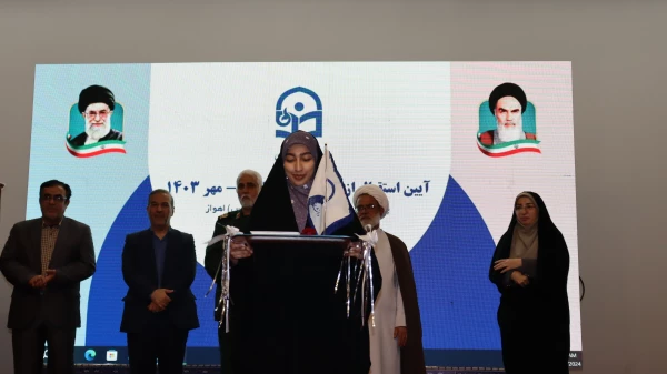 برگزاری آیین استقبال از نو دانشجو معلمان پردیس فاطمه الزهرا (س) اهواز