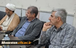 برگزاری نشست بررسی تحولات منطقه و عملیات وعده صادق ۲ برای اعضای هیات علمی و اساتید  5