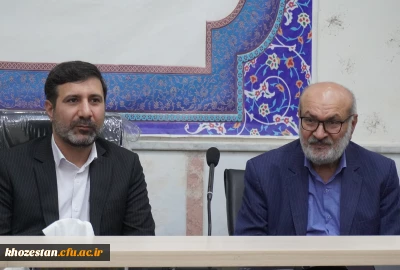 در دانشگاه فرهنگیان استان خوزستان برگزار گردید:

نشست عضو حقوقی و سخنگوی شورای نگهبان با روسای پردیس ها و مراکز و اساتید دانشگاه فرهنگیان