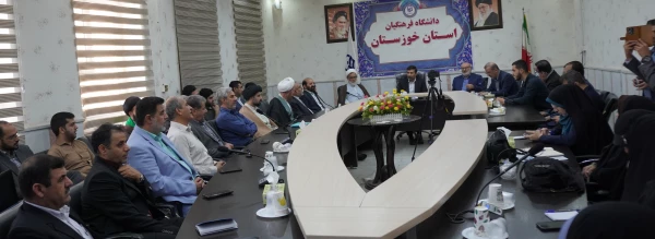 نشست عضو حقوقی و سخنگوی شورای نگهبان با روسای پردیس ها و مراکز و اساتید دانشگاه فرهنگیان  9