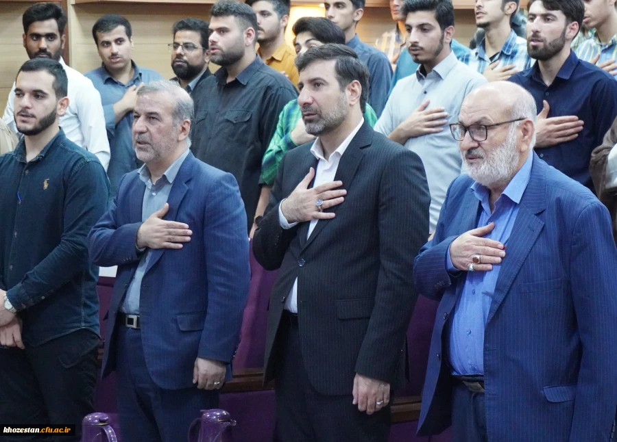 نشست عضو حقوقی و سخنگوی شورای نگهبان با دانشجو معلمان دانشگاه فرهنگیان استان خوزستان  6