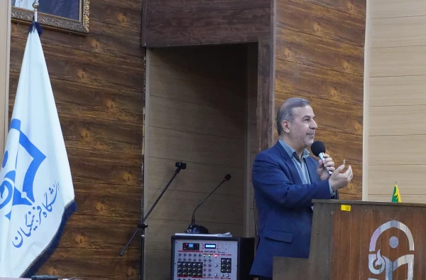 نشست عضو حقوقی و سخنگوی شورای نگهبان با دانشجو معلمان دانشگاه فرهنگیان استان خوزستان  7