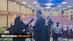 نشست عضو حقوقی و سخنگوی شورای نگهبان با دانشجو معلمان دانشگاه فرهنگیان استان خوزستان  11