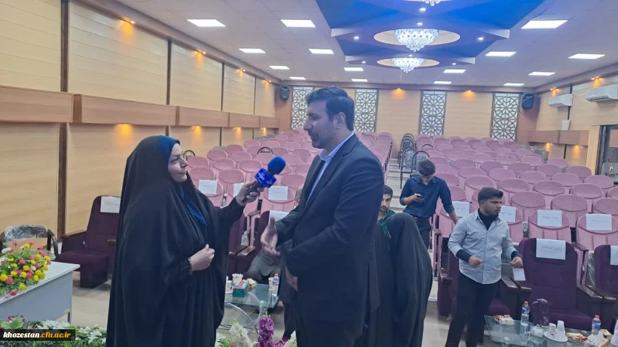 نشست عضو حقوقی و سخنگوی شورای نگهبان با دانشجو معلمان دانشگاه فرهنگیان استان خوزستان  11