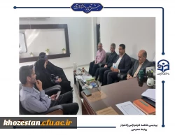 بازدید ادواری اداره نظارت، ارزیابی و تضمین کیفیت از پردیس حضرت فاطمه الزهرا(س) اهواز