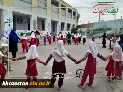 برگزاری اولین سری از اردوهای جهاد تربیتی واقع در یکی مدارس حاشیه شهر اهواز 