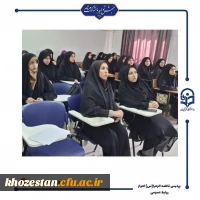 نمایشگاه دستاوردهای تولید محتوای آموزشی توسط دانشجو معلمان پردیس حضرت فاطمه الزهرا(س) اهواز