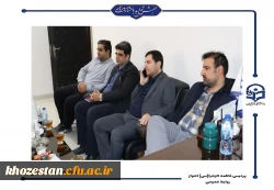 بازدید معاونت اجرایی اداره کل نوسازی مدارس از پروژه ساختمان اداری-آموزشی پردیس حضرت فاطمه الزهرا(س) اهواز