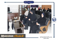 جلسه شورای اداری پردیس حضرت فاطمه الزهرا(س) اهواز