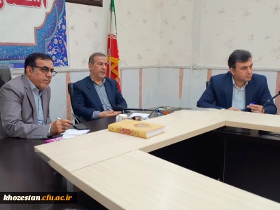 در دانشگاه فرهنگیان استان خوزستان برگزار گردید:

جلسه سرپرستان شبانه روزی دانشگاه فرهنگیان استان خوزستان برگزار شد.