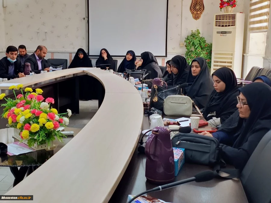 جلسه سرپرستان شبانه روزی دانشگاه فرهنگیان استان خوزستان برگزار شد. 4