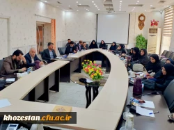 جلسه سرپرستان شبانه روزی دانشگاه فرهنگیان استان خوزستان برگزار شد. 5