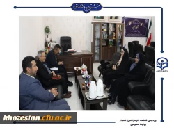 بازدید کارگروه هیئت نظارت استان  از دانشگاه فرهنگیان-پردیس حضرت فاطمه الزهرا(س) اهواز