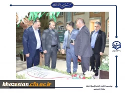 معاون وزیر آموزش و پرورش از پروژه های ساختمان اداری-آموزشی و رفاهی پردیس حضرت فاطمه الزهرا(س) اهواز بازدید کرد.