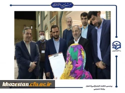  بازدید وزیر آموزش و پرورش از پروژه های دانشگاه فرهنگیان-پردیس حضرت فاطمه الزهرا(س) اهواز