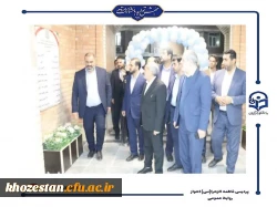  بازدید وزیر آموزش و پرورش از پروژه های دانشگاه فرهنگیان-پردیس حضرت فاطمه الزهرا(س) اهواز