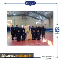 تیم والیبال پردیس حضرت فاطمه الزهرا(س) قهرمان سومین لیگ استان خوزستان شد.