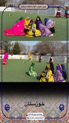 کسب چهار عنوان برتر دانشجومعلمان در جشنواره اقوام استان مازندران 4