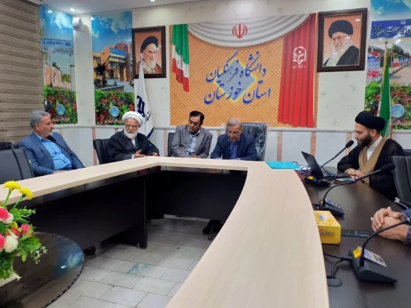 جلسه شورای فرهنگی، اجتماعی و دانشجویی دانشگاه فرهنگیان خوزستان برگزار شد 2
