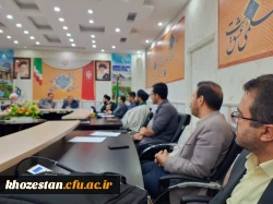 جلسه شورای فرهنگی، اجتماعی و دانشجویی دانشگاه فرهنگیان خوزستان برگزار شد 4