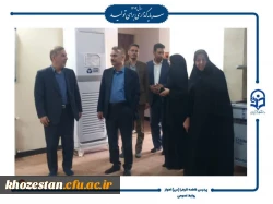 بازدید معاونت آموزشی سازمان مرکزی از پردیس حضرت فاطمه الزهرا(س) اهواز